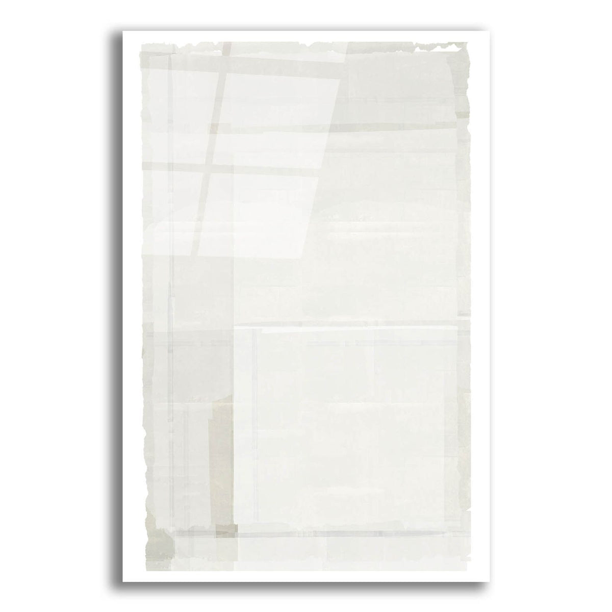 White On White 1 by Cartissi acrylic glass wall art