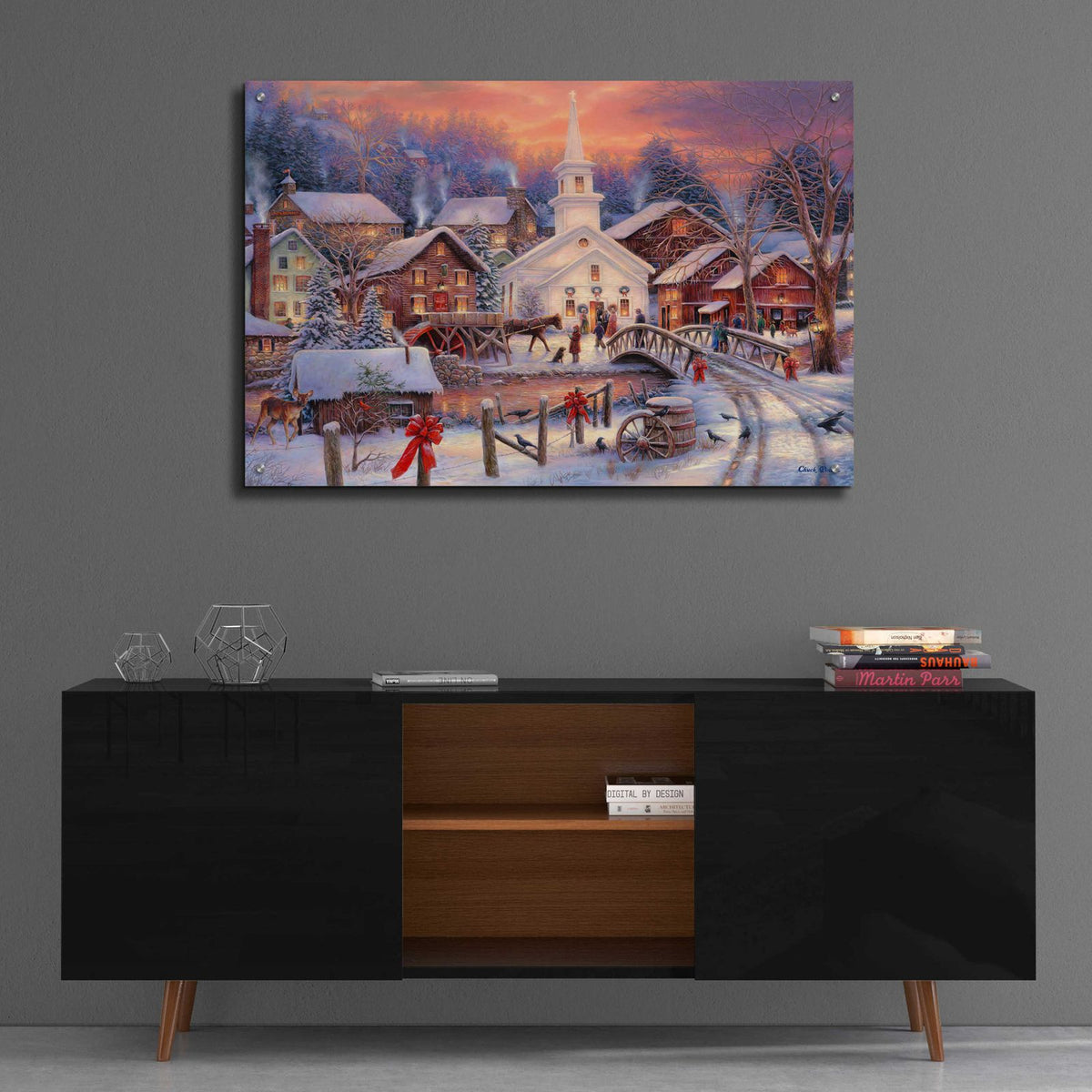 Hope Runs Deep by Chuck Pinson - 36x24 acrylic wall art in a room