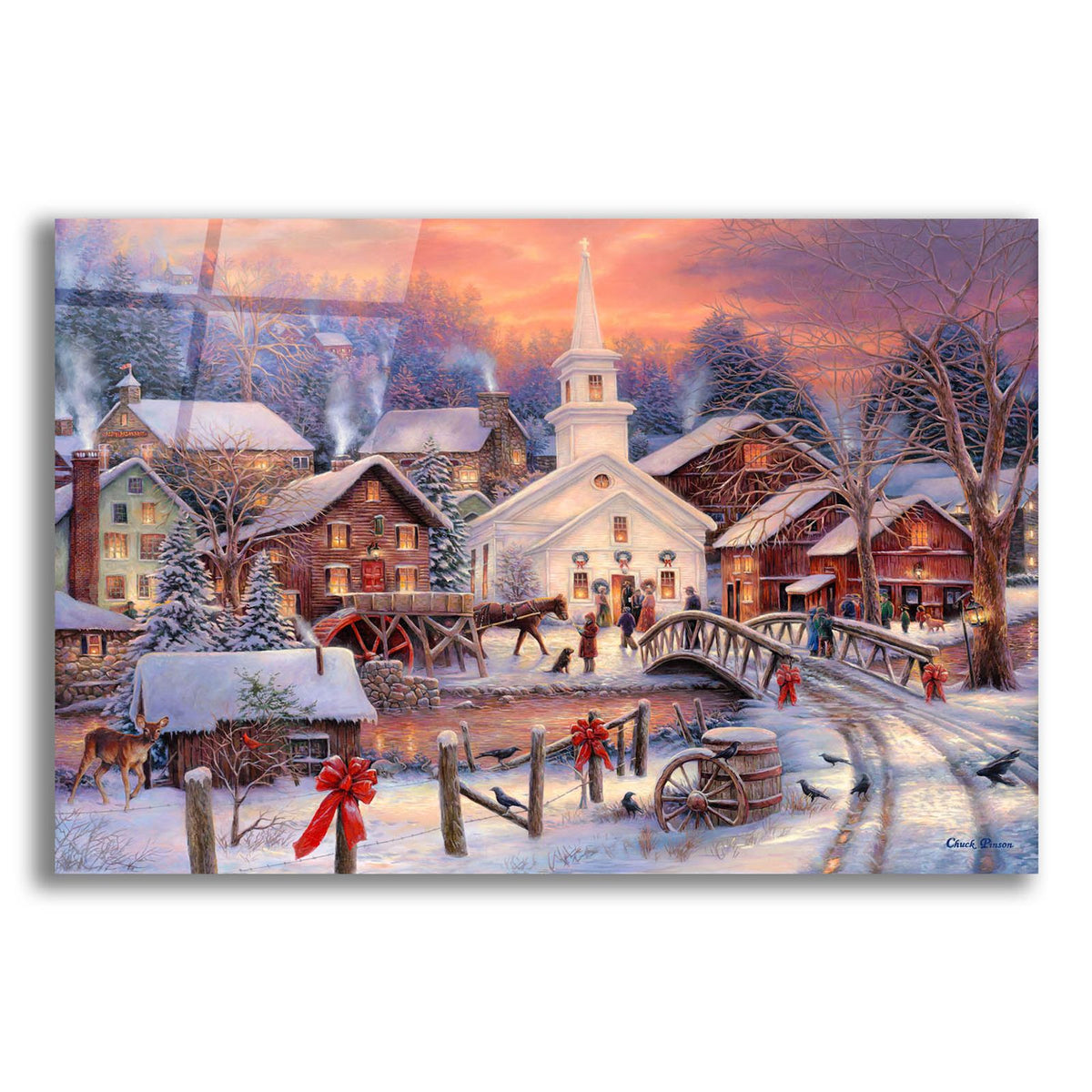 Hope Runs Deep by Chuck Pinson acrylic glass wall art