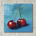 Cherries by Avery Multer - 12x12 acrylic wall art in a room