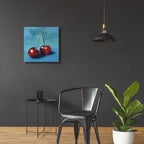 Cherries by Avery Multer - 24x24 acrylic wall art in a room
