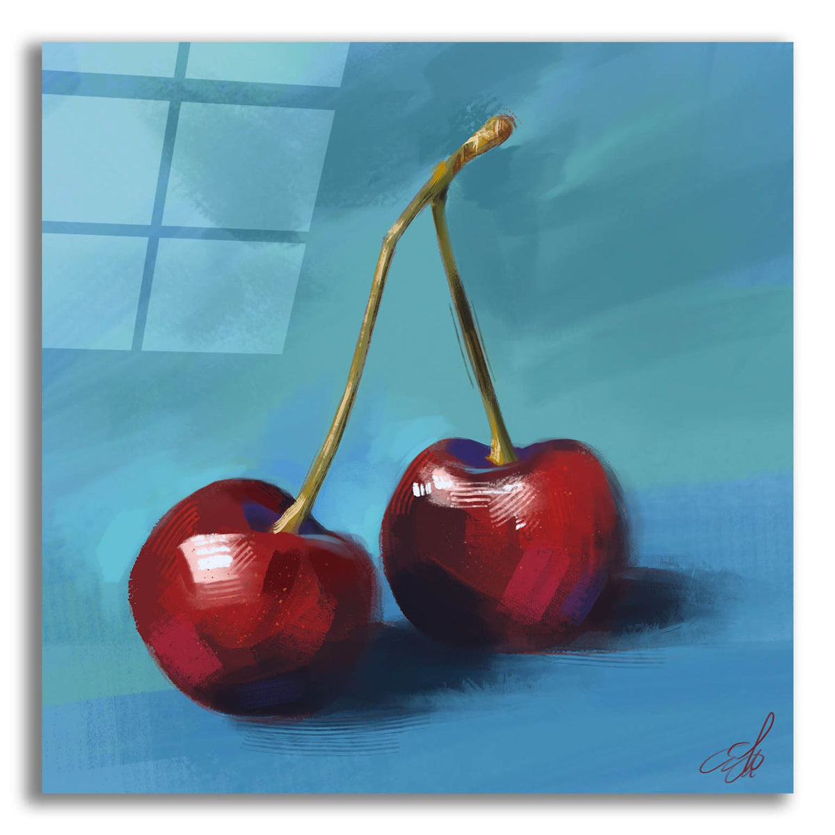 Cherries by Avery Multer acrylic glass wall art