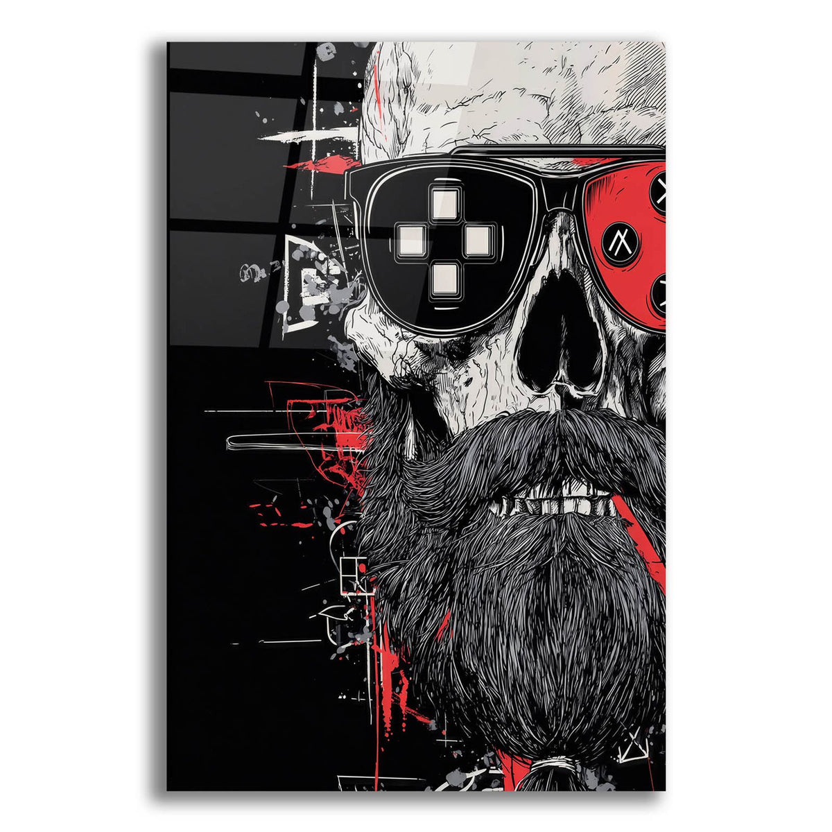 Afterlife Gamer by Ann Klee acrylic glass wall art