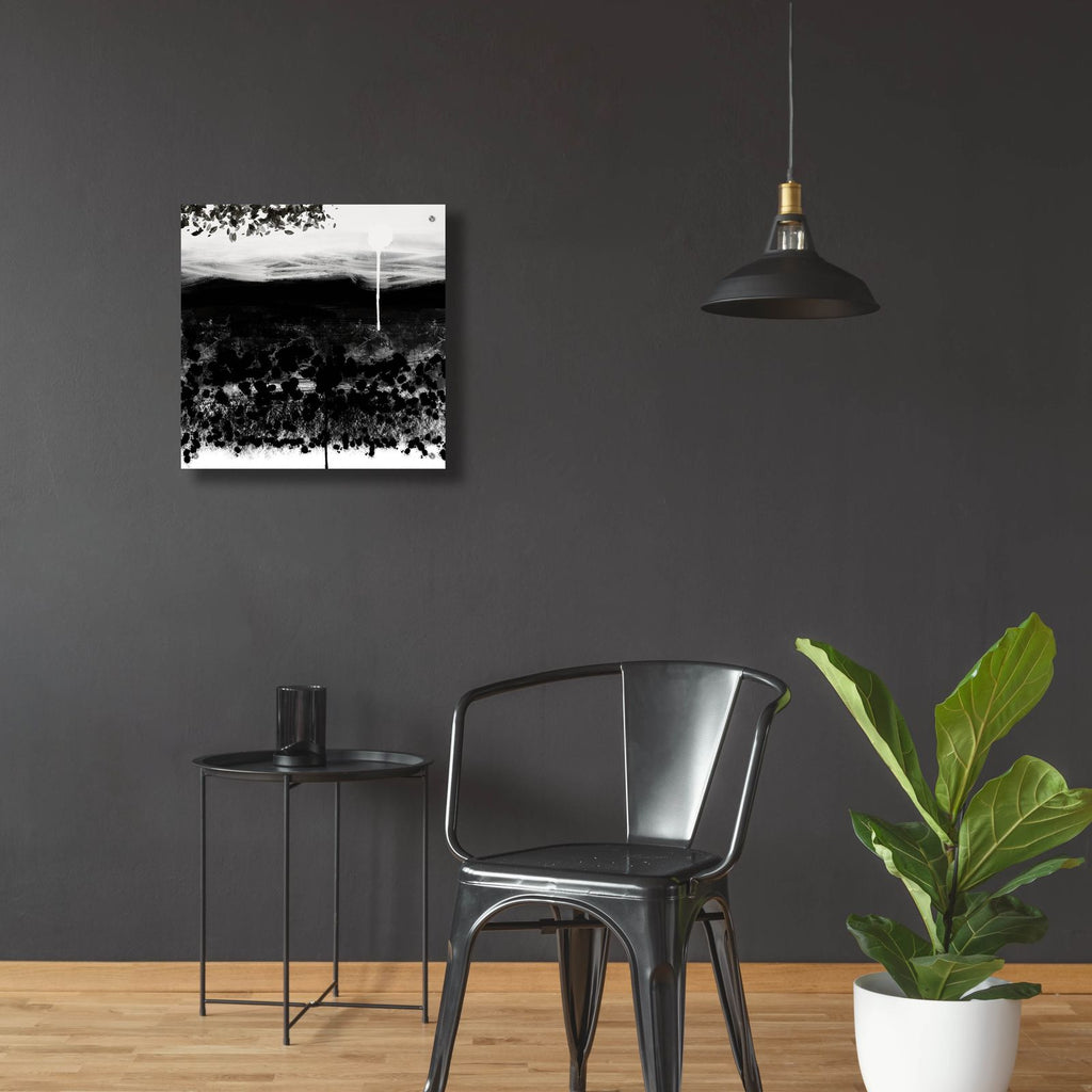 Lights & Shadows Of A Landscape by Cesare Bellassai - 24x24 acrylic wall art in a room