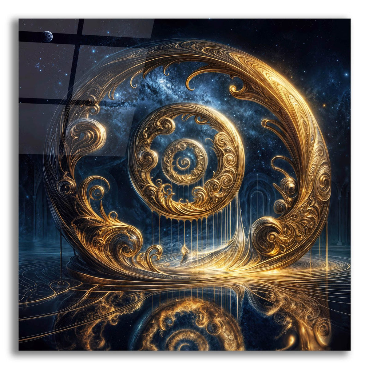 Circle Of Dreams by Rey Klimt acrylic glass wall art