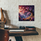 Dreams And Windchimes by Rey Klimt - 12x12 acrylic wall art in a room