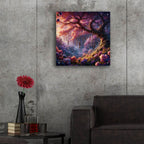 Dreams And Windchimes by Rey Klimt - 24x24 acrylic wall art in a room