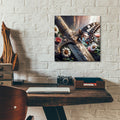 Enchanted Sword 2 by Rey Klimt - 12x12 acrylic wall art in a room