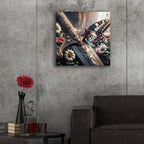 Enchanted Sword 2 by Rey Klimt - 24x24 acrylic wall art in a room