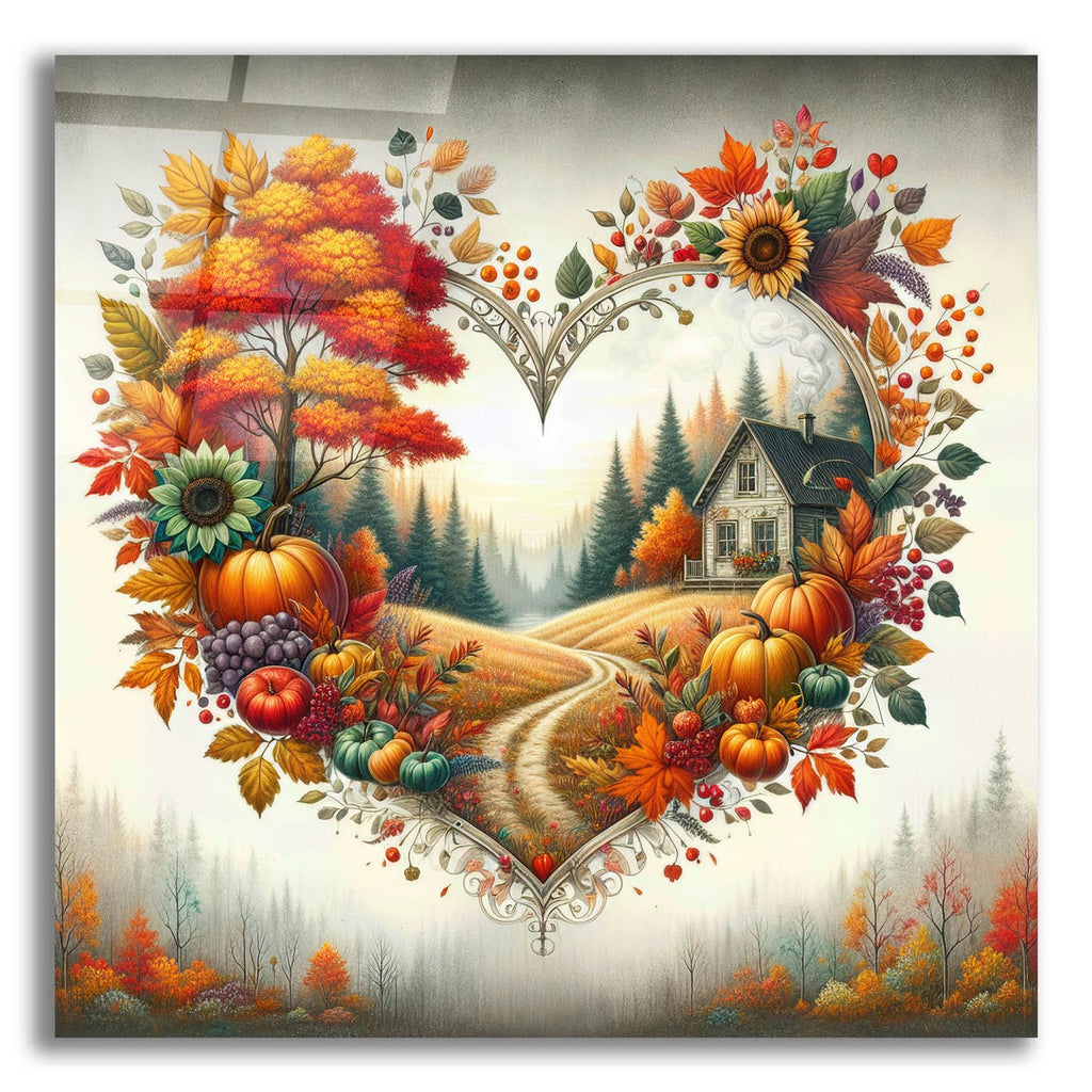 Fall In Love 2 by Rey Klimt acrylic glass wall art