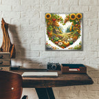 Fall In Love 4 by Rey Klimt - 12x12 acrylic wall art in a room