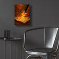 Fall Strokes by Rey Klimt - 12x16 acrylic wall art in a room