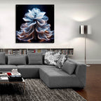 Glowing Dress.jpg by Rey Klimt - 36x36 acrylic wall art in a room
