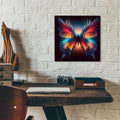 Gothic Butterfly 4 by Rey Klimt - 12x12 acrylic wall art in a room