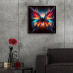 Gothic Butterfly 4 by Rey Klimt - 24x24 acrylic wall art in a room