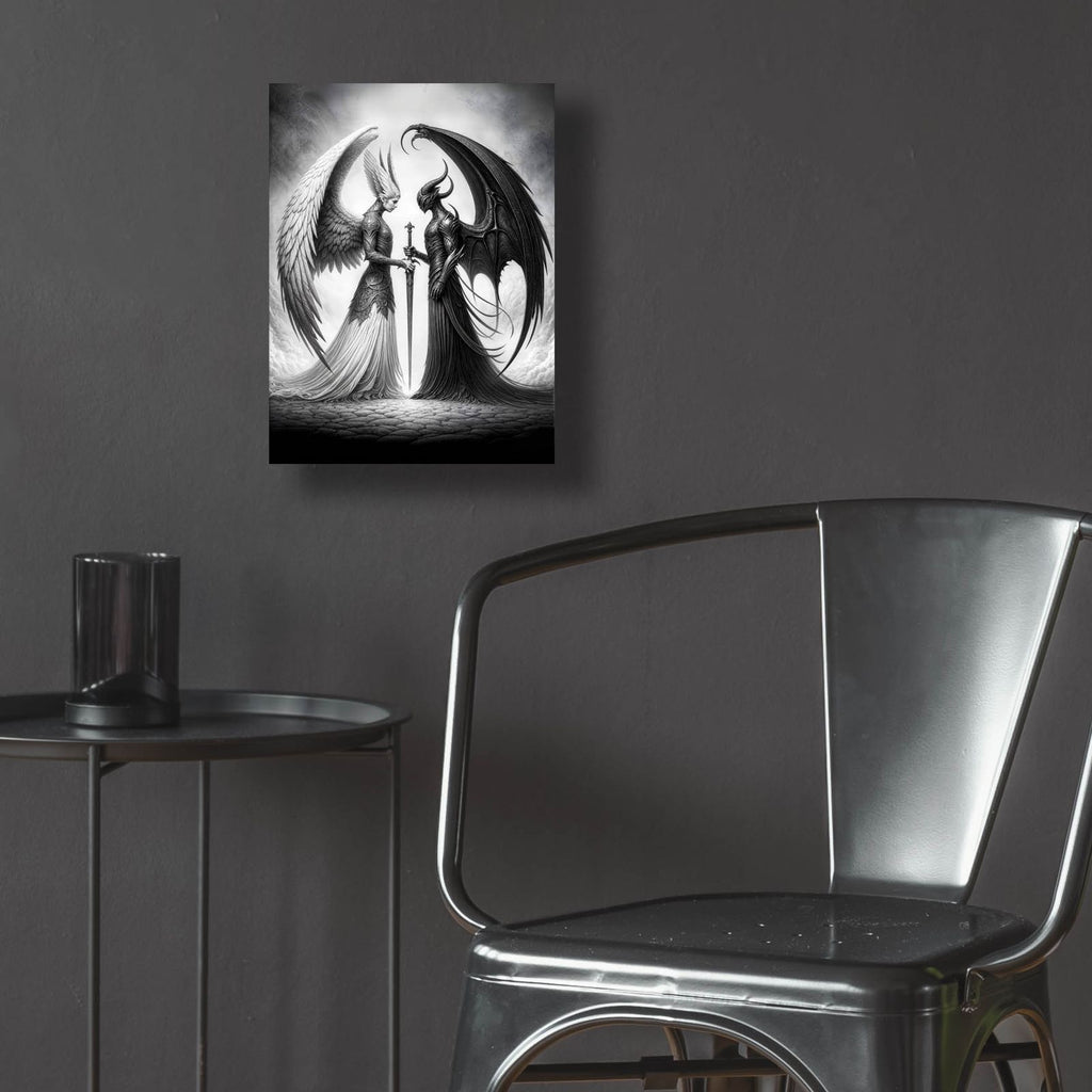 Let There Be Peace by Rey Klimt - 12x16 acrylic wall art in a room