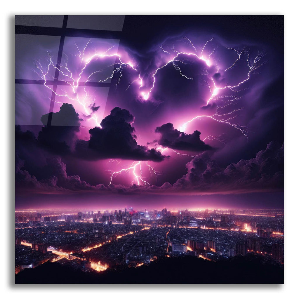Love Lightning by Rey Klimt acrylic glass wall art