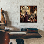 Magical Kitchen 1 by Rey Klimt - 12x12 acrylic wall art in a room