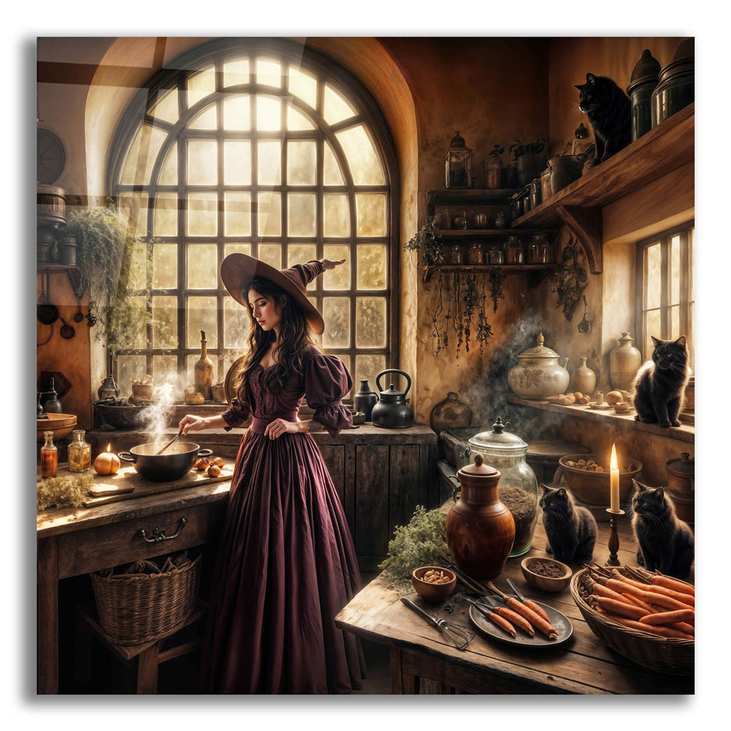Magical Kitchen 1 by Rey Klimt acrylic glass wall art