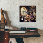 Magical Kitchen 2 by Rey Klimt - 12x12 acrylic wall art in a room