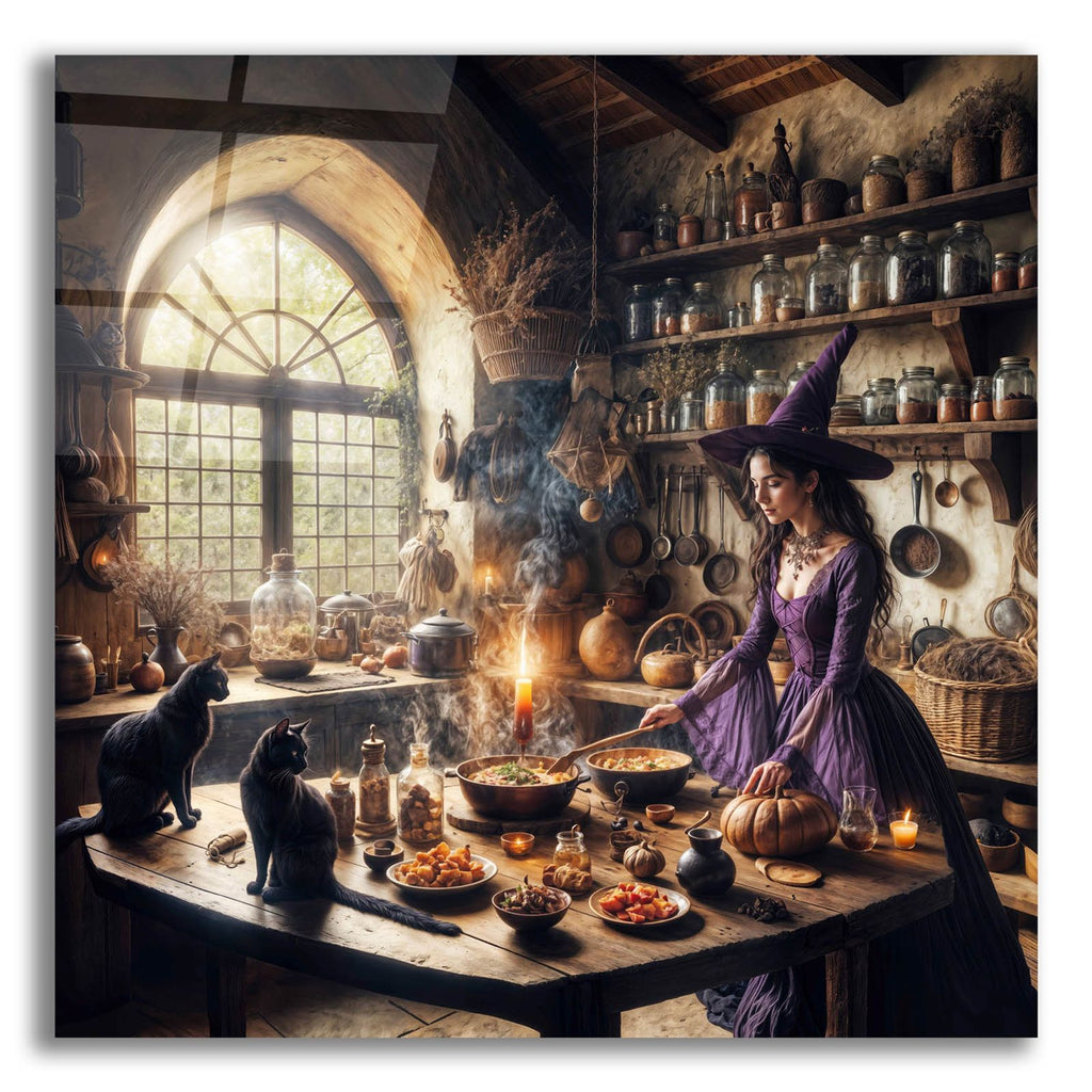 Magical Kitchen 2 by Rey Klimt acrylic glass wall art