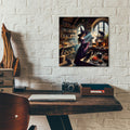 Magical Kitchen 3 by Rey Klimt - 12x12 acrylic wall art in a room