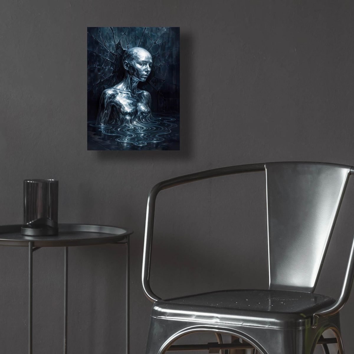 Melting Away by Rey Klimt - 12x16 acrylic wall art in a room