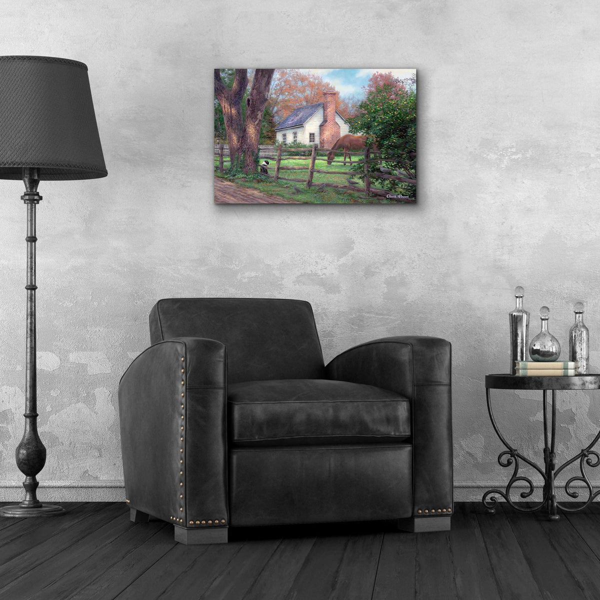 Where Time Moves Slower by Chuck Pinson - 24x16 acrylic wall art in a room