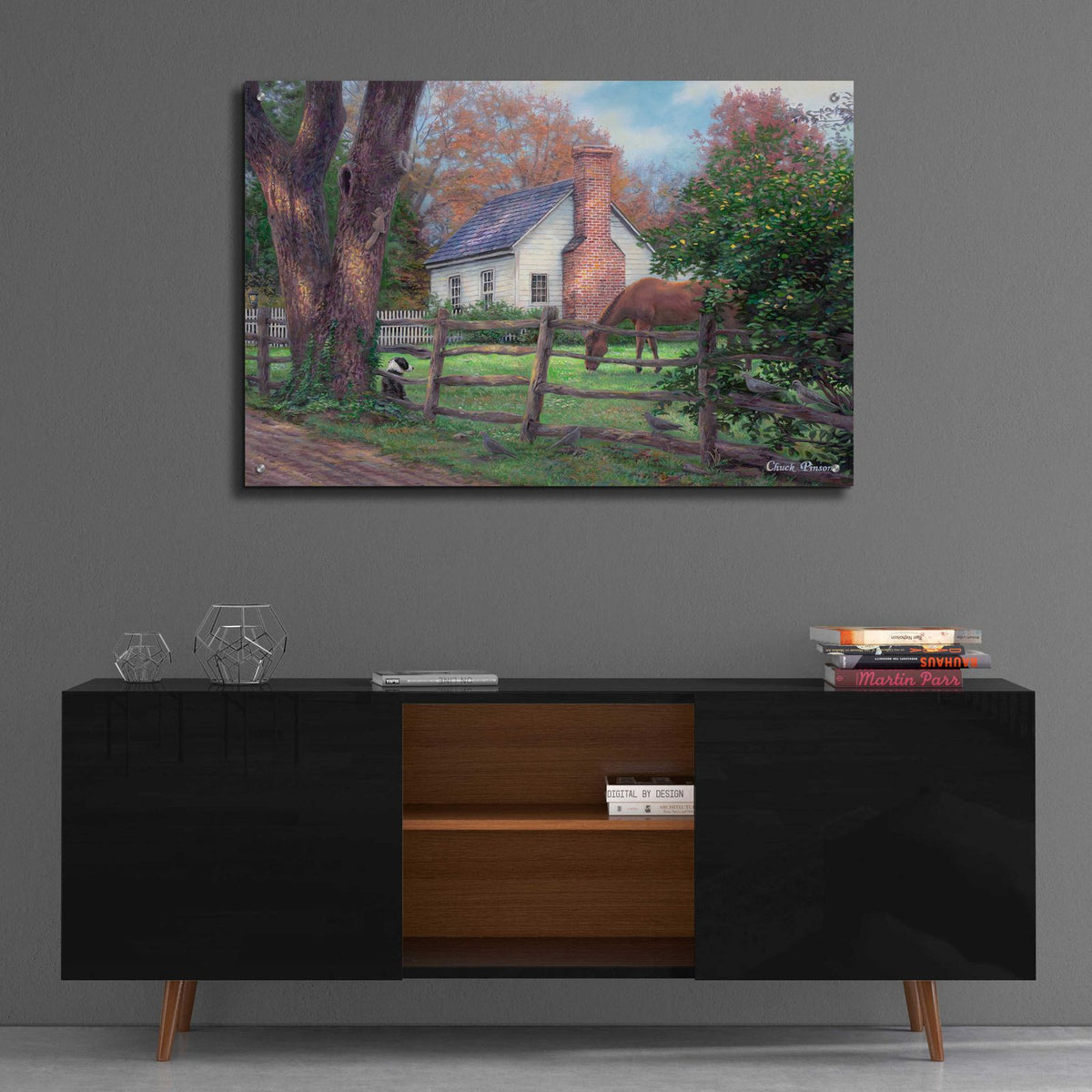 Where Time Moves Slower by Chuck Pinson - 36x24 acrylic wall art in a room