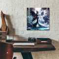 Mermaid Divided by Rey Klimt - 12x12 acrylic wall art in a room