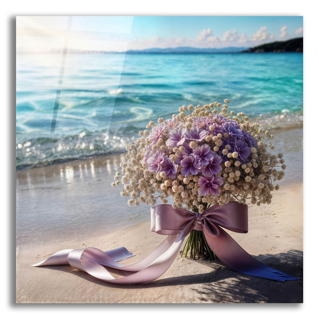 Seaside Bouquet 1 by Rey Klimt acrylic glass wall art