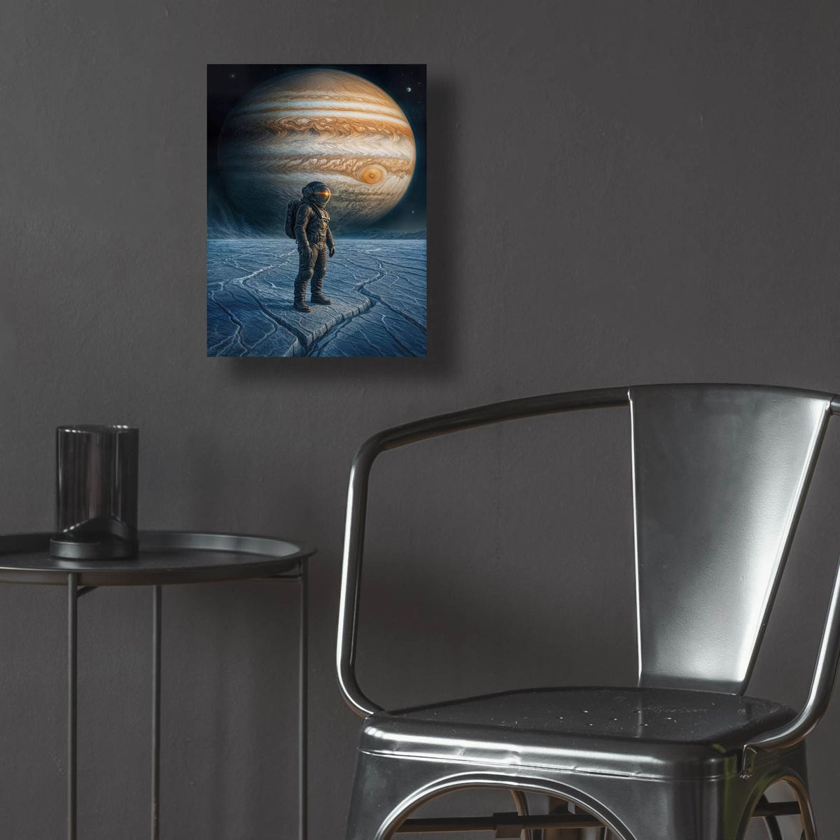 Standing Tall On Europa by Rey Klimt - 12x16 acrylic wall art in a room