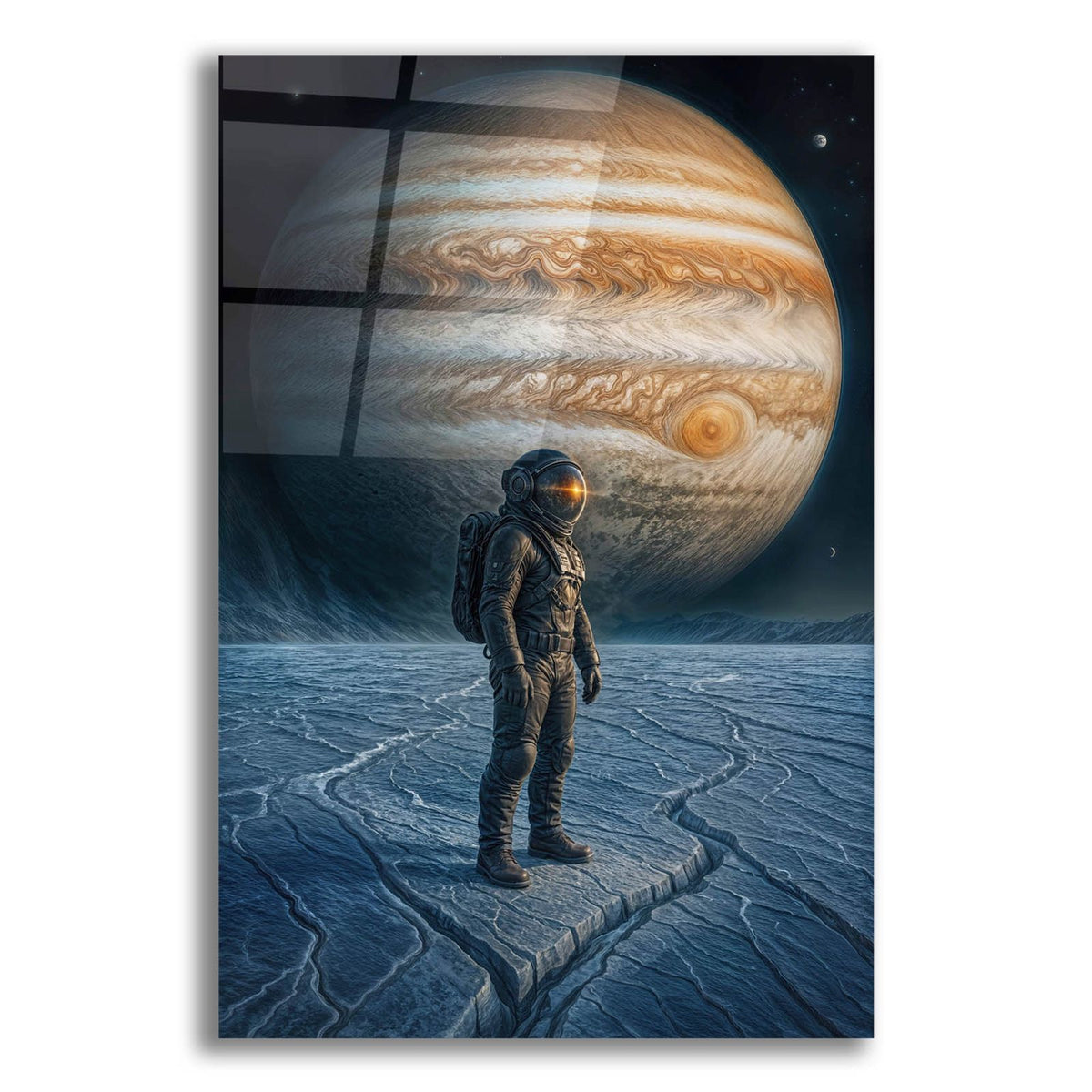 Standing Tall On Europa by Rey Klimt acrylic glass wall art