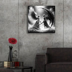We Meet Again by Rey Klimt - 24x24 acrylic wall art in a room
