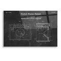 Epic Art 'Sound Amplifier Blueprint Patent Chalkboard,' Acrylic Glass Wall Art