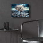 Artificial Brain 2 by Rey Klimt - 16x12 acrylic wall art in a room