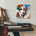 Blossom Divided by Rey Klimt - 12x12 acrylic wall art in a room