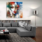 Blossom Divided by Rey Klimt - 36x36 acrylic wall art in a room