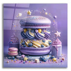 Blueberry Burger by Rey Klimt acrylic glass wall art