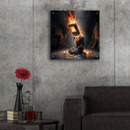 Connected by Rey Klimt - 24x24 acrylic wall art in a room