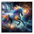 Cosmic Horse 1 by Rey Klimt acrylic glass wall art