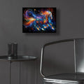 Cosmic Horse 4 by Rey Klimt - 16x12 acrylic wall art in a room