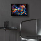 Cosmic Horse 4 by Rey Klimt - 16x12 acrylic wall art in a room