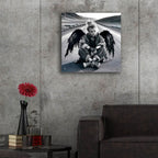Crow Angel by Rey Klimt - 24x24 acrylic wall art in a room