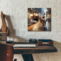 Cyber Marilyn by Rey Klimt - 12x12 acrylic wall art in a room