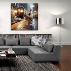 Cyber Marilyn by Rey Klimt - 36x36 acrylic wall art in a room