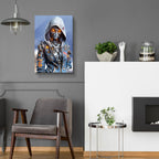 Cyber Student 3 by Rey Klimt - 16x24 acrylic wall art in a room