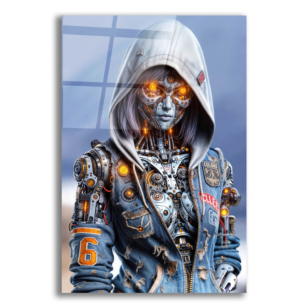 Cyber Student 3 by Rey Klimt acrylic glass wall art