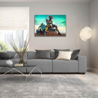 Cyberpunk Driver 3 by Rey Klimt - 36x24 acrylic wall art in a room