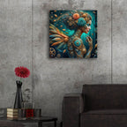 Cyberpunk Fall by Rey Klimt - 24x24 acrylic wall art in a room